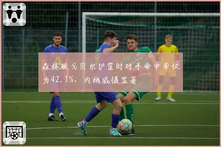 森林狼戈贝尔护筐时对手命中率仅为42.1%，内线威慑显著
